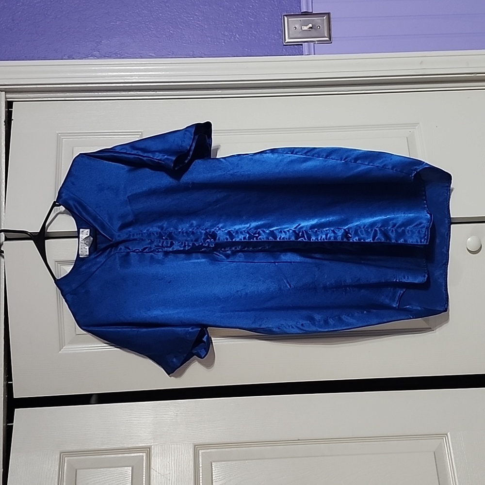 Erika Taylor Initmates Sapphire Blue Night Shirt